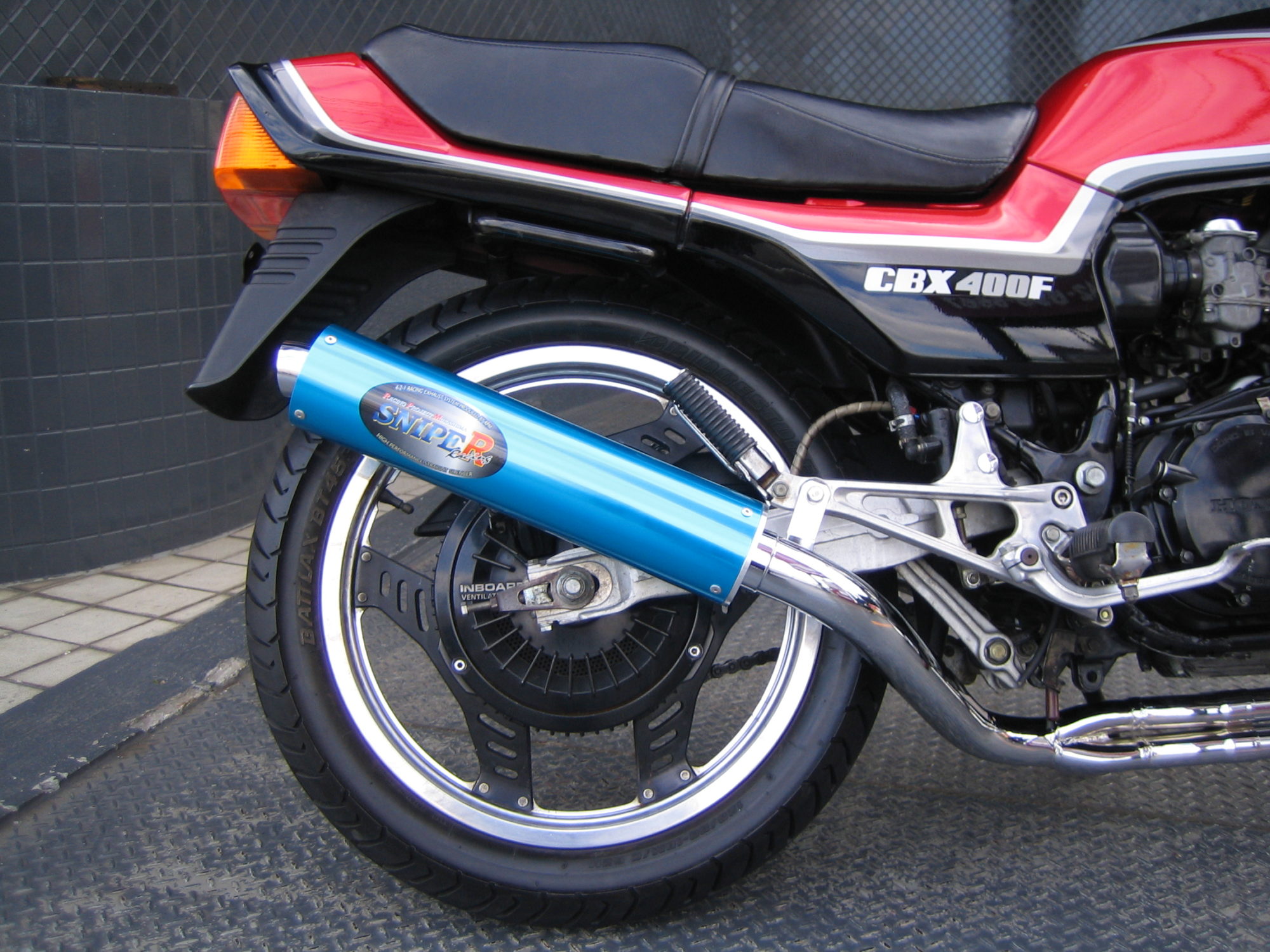 99/ マフラー　cbx400f cbx550f