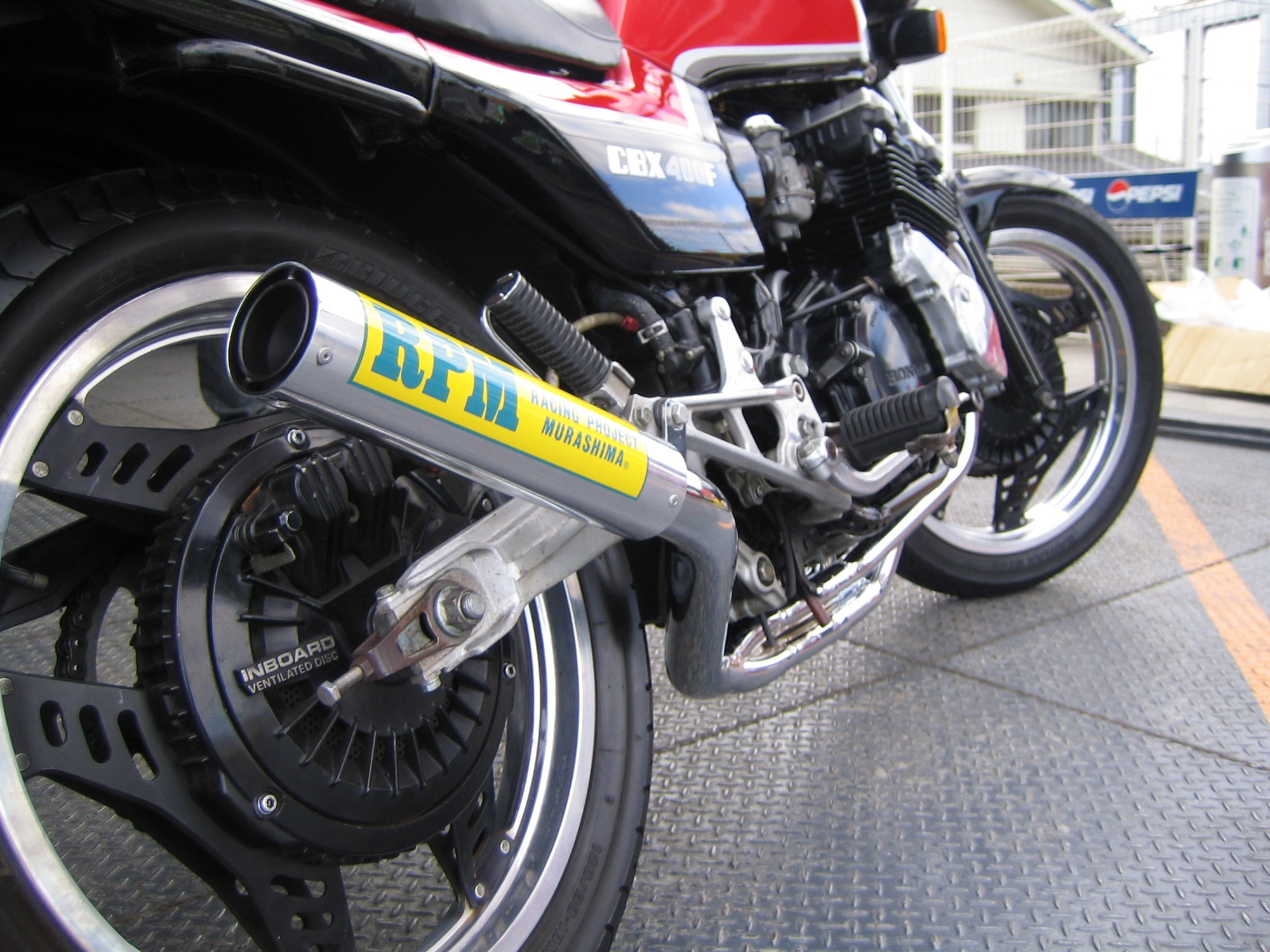 CBX400F RPM