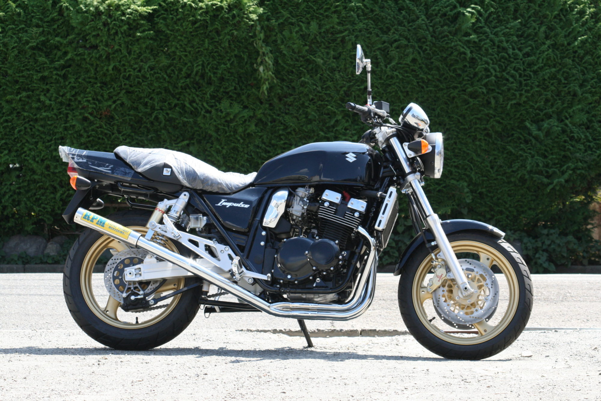 GSX400インパルス GK7ca 純正マフラー フルエキゾート