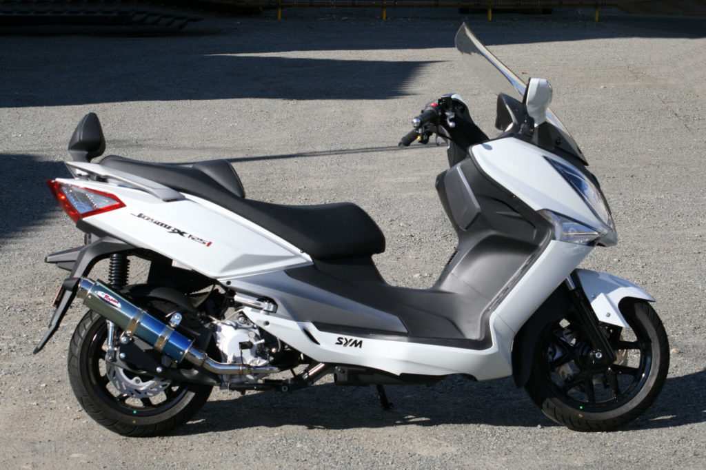 売れ筋 SYM XPRO RV１２５ｃｃEFI インジェクション仕様 SUSマフラー付き 完動美車