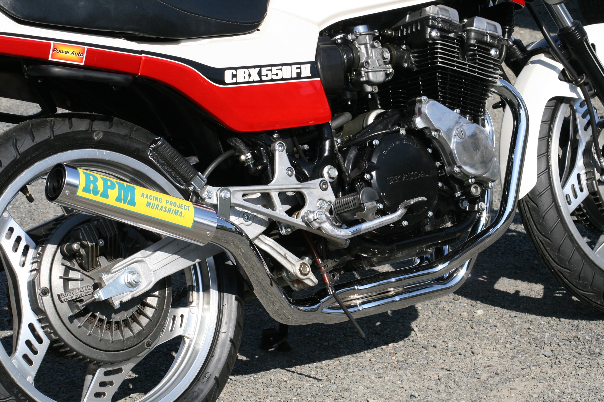 cbxマフラー　cbx400f cbx550f